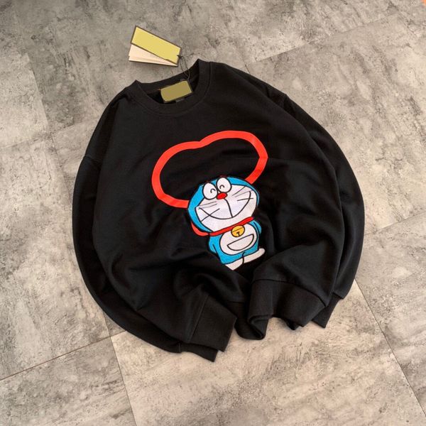 design clothing 21 autumn round neck sweater long sleeve terry pullover red double printing jingle loose qingdao, Black
design clothing 21 autumn round neck sweater long sleeve terry pullover red double printing jingle loose qingdao, Black