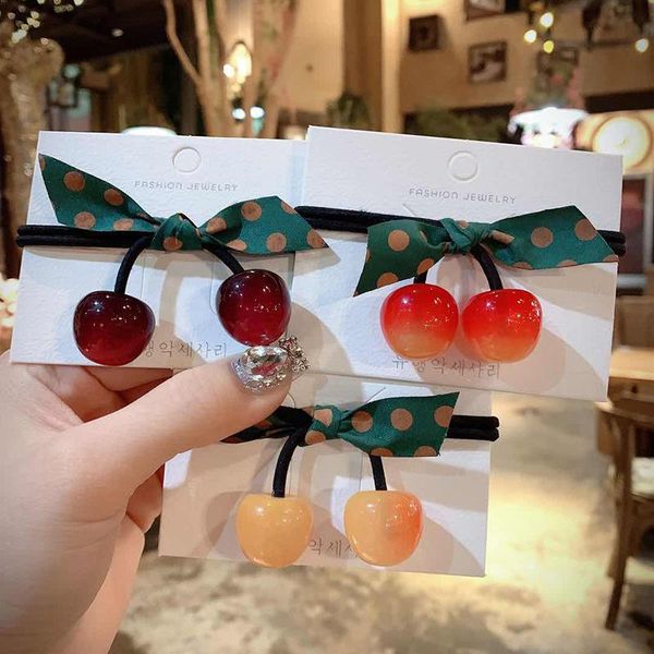 cute cherry hair bands girls accessories bow ring headwear rubber band elastic ponytail holders headband ornaments, Slivery;white
cute cherry hair bands girls accessories bow ring headwear rubber band elastic ponytail holders headband ornaments, Slivery;white