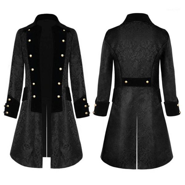 men's trench coats men button fashion steampunk vintage jacket gothic frock uniform coat tailcoat double-breasted long party wear chaqu, Tan;black
men's trench coats men button fashion steampunk vintage jacket gothic frock uniform coat tailcoat double-breasted long party wear chaqu, Tan;black