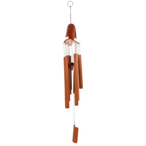 decorative objects & figurines 1pc delicate bamboo wind bell chic wood chimes hanging decoration
decorative objects & figurines 1pc delicate bamboo wind bell chic wood chimes hanging decoration