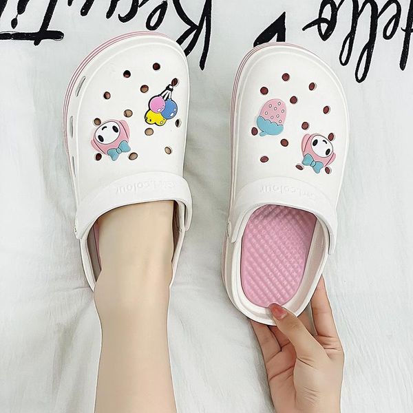 sandals cute cartoon womens garden clog shoes casual women comfort soft massage slippers platform chunky chausson, Black
sandals cute cartoon womens garden clog shoes casual women comfort soft massage slippers platform chunky chausson, Black