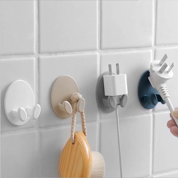 4pcs self-adhesive hook power plug socket hanger multi-function holder wall bathroom kitchen organizer hooks & rails
4pcs self-adhesive hook power plug socket hanger multi-function holder wall bathroom kitchen organizer hooks & rails
