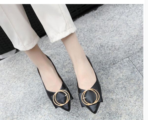 2021 spring and autumn shoes with new style fashion flat bottom pointed end women's shoes@v7, Black
2021 spring and autumn shoes with new style fashion flat bottom pointed end women's shoes@v7, Black