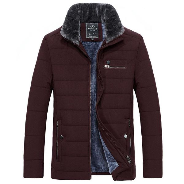 men's jackets 2021 middle-aged cotton padded jacket with plush and thickened business, Black;brown
men's jackets 2021 middle-aged cotton padded jacket with plush and thickened business, Black;brown