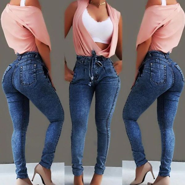 women's jeans calofe 2021 high waist for women streetwear bandage denim pants plus size 5xl femme pencil skinny with pockets, Blue
women's jeans calofe 2021 high waist for women streetwear bandage denim pants plus size 5xl femme pencil skinny with pockets, Blue