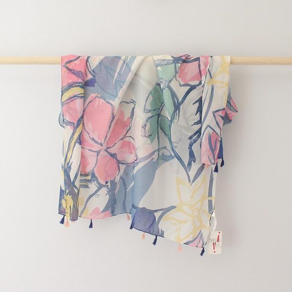 scarves colorful floral print cotton thin with tassel women fashion flower viscose long scarf neckerchief beach cover up, Blue;gray
scarves colorful floral print cotton thin with tassel women fashion flower viscose long scarf neckerchief beach cover up, Blue;gray