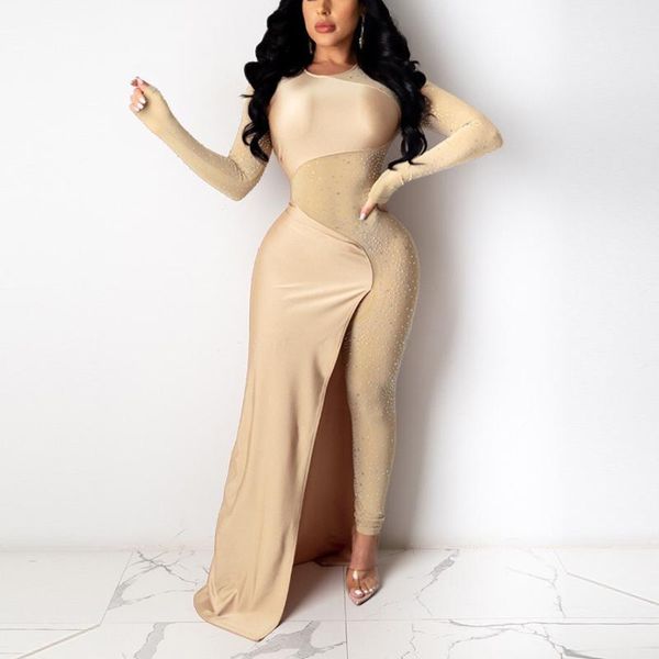 women's jumpsuits & rompers women diamond full sleeve bodycon floor length high waist see through evening party night elegent romper ju, Black;white
women's jumpsuits & rompers women diamond full sleeve bodycon floor length high waist see through evening party night elegent romper ju, Black;white