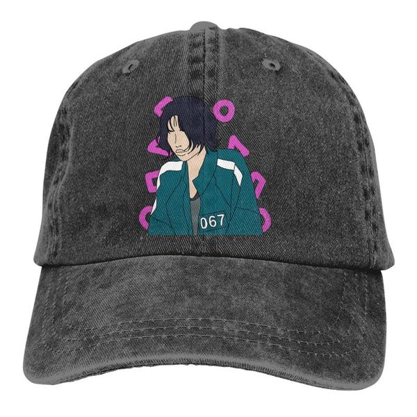 ball caps kang sae-byeok #067 (squid game) the baseball cap peaked capt sport outdoor custom korean tv series hats, Blue;gray
ball caps kang sae-byeok #067 (squid game) the baseball cap peaked capt sport outdoor custom korean tv series hats, Blue;gray