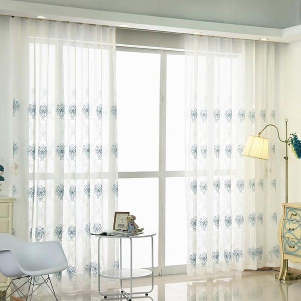 european embroidered white tulle curtains for living room bedroom window curtain sheers home decor drapes &
european embroidered white tulle curtains for living room bedroom window curtain sheers home decor drapes &