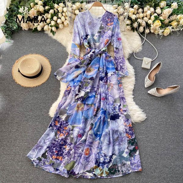 casual dresses chiffon print maxi dress women french retro o neck long sleeve a-line autumn boho holiday dress+silk scarf, Black;gray
casual dresses chiffon print maxi dress women french retro o neck long sleeve a-line autumn boho holiday dress+silk scarf, Black;gray