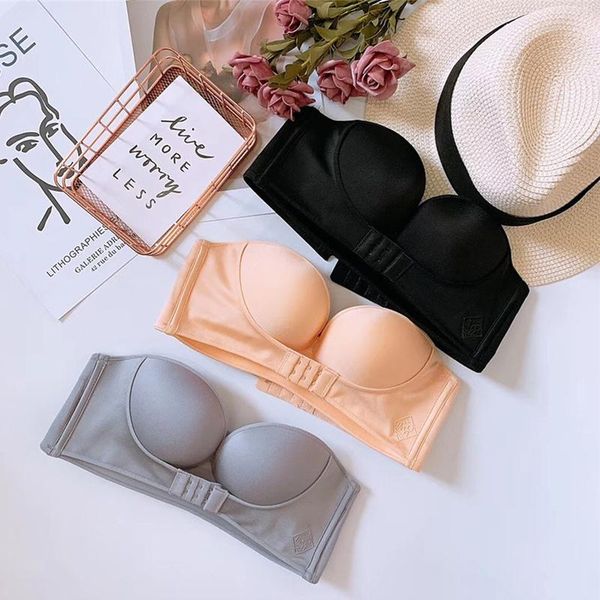 bras 2021 strapless bra women invisible push up lingerie backless brassiere seamless bralette underwear for wedding dress, Red;black
bras 2021 strapless bra women invisible push up lingerie backless brassiere seamless bralette underwear for wedding dress, Red;black