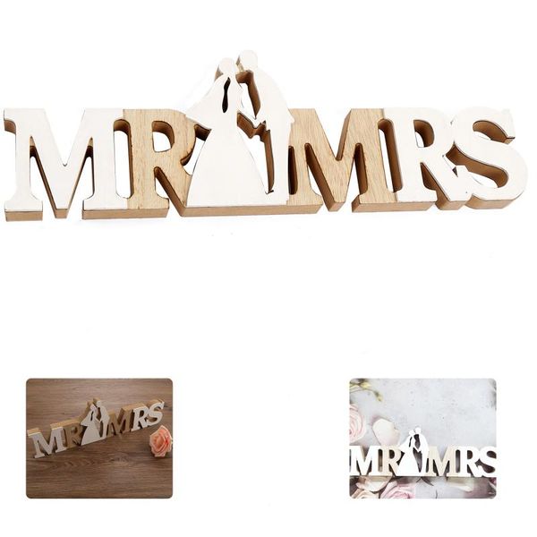 party decoration wedding mr & mrs sign wooden bride to be propose lovers couples engagement decor board art table
party decoration wedding mr & mrs sign wooden bride to be propose lovers couples engagement decor board art table