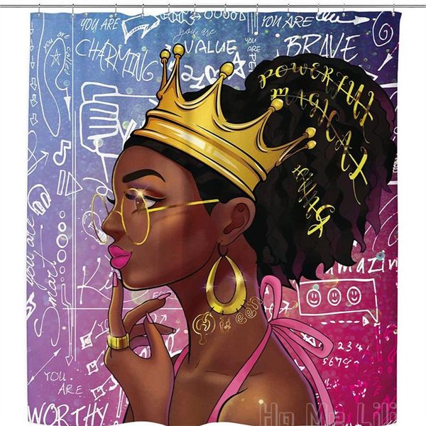 shower curtains queen by ho me lili curtain african american woman motivational inspirational quotes crown bathroom decorations
shower curtains queen by ho me lili curtain african american woman motivational inspirational quotes crown bathroom decorations
