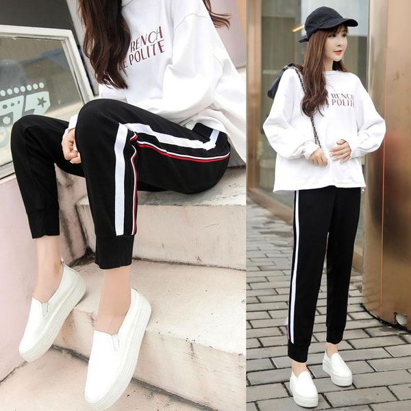 maternity bottoms thin type for spring and autumn loose-fit capri athletic pants skinny versitile fashion casual pregnant women, White
maternity bottoms thin type for spring and autumn loose-fit capri athletic pants skinny versitile fashion casual pregnant women, White