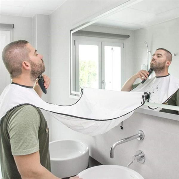 aprons men beard shaving bib apron collector razor holder hair shave catcher household cleaning protector
aprons men beard shaving bib apron collector razor holder hair shave catcher household cleaning protector