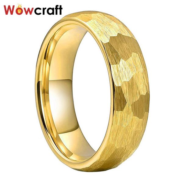 6mm gold hammered tungsten carbide ring for men women wedding bands inside engraved comfort fit rings, Slivery;golden
6mm gold hammered tungsten carbide ring for men women wedding bands inside engraved comfort fit rings, Slivery;golden