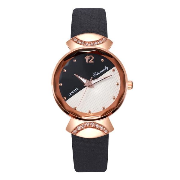 wristwatches women girls fashion quartz watch dual color dial with pu leather band small scale dress nov99, Slivery;brown
wristwatches women girls fashion quartz watch dual color dial with pu leather band small scale dress nov99, Slivery;brown