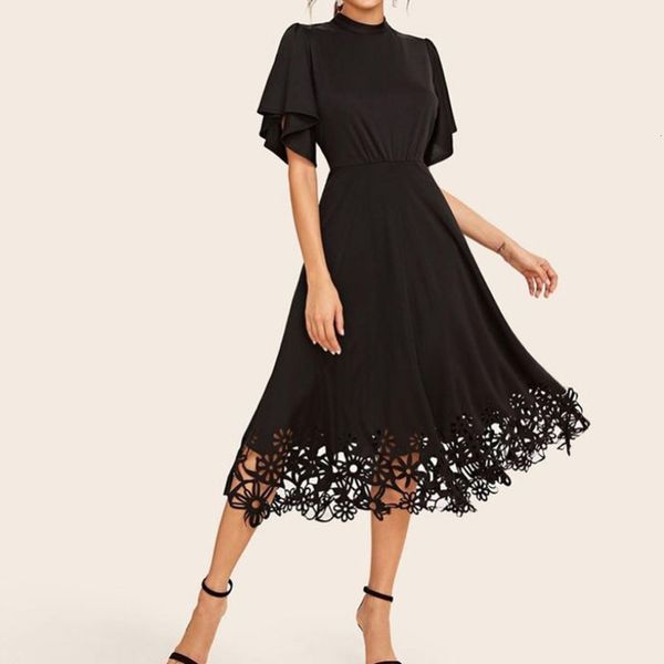 summer women's round neck short sleeve dress slim skirt women s clothing, Black;gray
summer women's round neck short sleeve dress slim skirt women s clothing, Black;gray