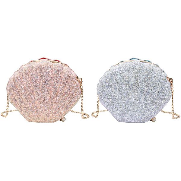 jewelry pouches, bags women girls little mermaid seashell purse cross-body shoulder glitter sequins chain evening, Pink;blue
jewelry pouches, bags women girls little mermaid seashell purse cross-body shoulder glitter sequins chain evening, Pink;blue