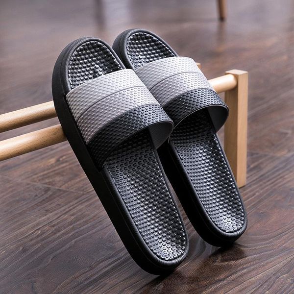 slippers 2021 indoor summer women sandals non-slip bathroom home soft slides casual ladies/men's thick bottom shoes, Black
slippers 2021 indoor summer women sandals non-slip bathroom home soft slides casual ladies/men's thick bottom shoes, Black