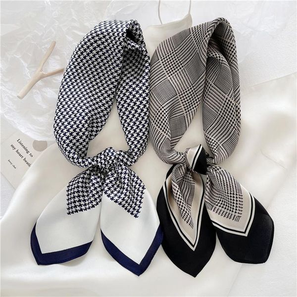 scarves &dolphin women natural silk square scarf 70x70cm ins stripe plaid headbands bandana bag neckerchief hijab, Blue;gray
scarves &dolphin women natural silk square scarf 70x70cm ins stripe plaid headbands bandana bag neckerchief hijab, Blue;gray