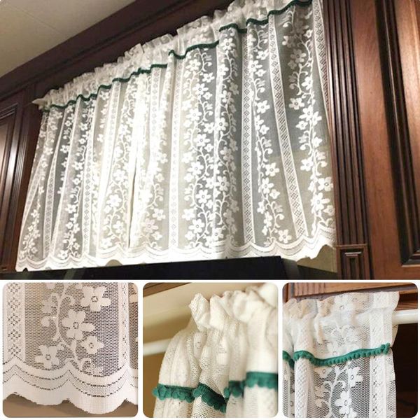 curtain & drapes 1 pcs european style voile tulle sheer tier for kitchen cabinet cafe embroidery lace curtains
curtain & drapes 1 pcs european style voile tulle sheer tier for kitchen cabinet cafe embroidery lace curtains