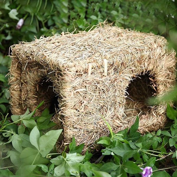 folding grass sleeping bed hideaway straw house natural cage hut small animal nest pet supplies
folding grass sleeping bed hideaway straw house natural cage hut small animal nest pet supplies