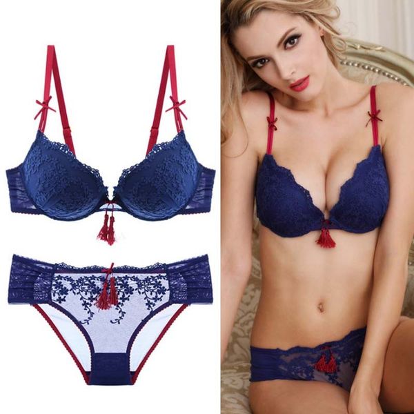 59% off factory outlet store bra set, small chest gathered, auxiliary breast adjustable bra, lace lingerie, Red;black
59% off factory outlet store bra set, small chest gathered, auxiliary breast adjustable bra, lace lingerie, Red;black