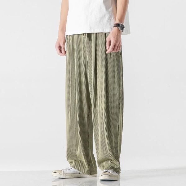 men's pants mrgb chinese style men wide leg for man solid color loose casual trousers 2021 fashion vintage soft, Black
men's pants mrgb chinese style men wide leg for man solid color loose casual trousers 2021 fashion vintage soft, Black