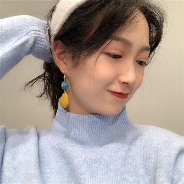 stud 2021 design sense earrings korean temperament wild irregular stitching simple jewelry, Golden;silver
stud 2021 design sense earrings korean temperament wild irregular stitching simple jewelry, Golden;silver