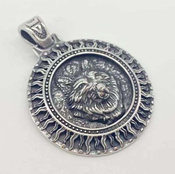 design jewelry punk hip hop personality nordic viking style head titanium steel non fading light luxury necklace wolf head pendant, Silver
design jewelry punk hip hop personality nordic viking style head titanium steel non fading light luxury necklace wolf head pendant, Silver