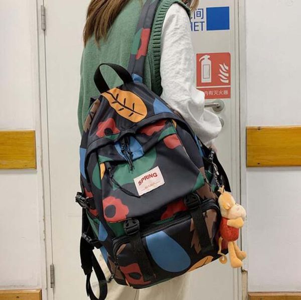 school bags fashion luxury nylon backpack men women large capacity bag brand designer outdoor travel double shoulder totes
school bags fashion luxury nylon backpack men women large capacity bag brand designer outdoor travel double shoulder totes
