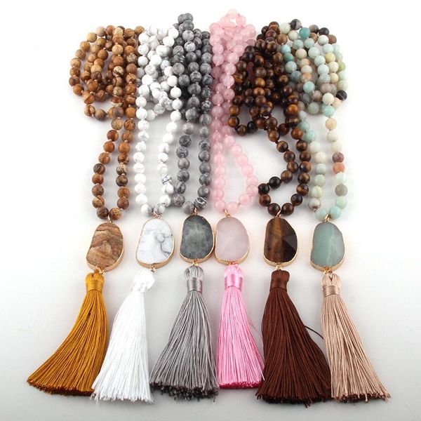 pendant necklaces fashion bohemian tribal jewelry natural stones long knotted moon stone tassel nelaces women nelace dropship, Silver
pendant necklaces fashion bohemian tribal jewelry natural stones long knotted moon stone tassel nelaces women nelace dropship, Silver