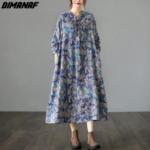 casual dresses dimanaf autumn oversize women clothing cotton floral print long sleeve dress loose vintage shirt for winter, Black;gray
casual dresses dimanaf autumn oversize women clothing cotton floral print long sleeve dress loose vintage shirt for winter, Black;gray