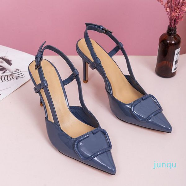 -women shoes high heels sandals nude color pointed sandal fashion banquet stylist shoe ladies dress shoess studded leat, Black
-women shoes high heels sandals nude color pointed sandal fashion banquet stylist shoe ladies dress shoess studded leat, Black