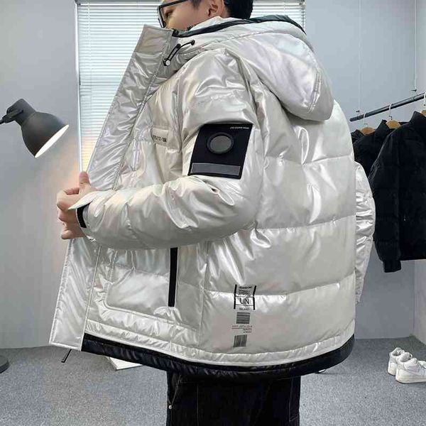 2021 winter new solid white duck ets men's hooded shiny waterproof down parkas cold thick warm coats outwear puffer, Black;white
2021 winter new solid white duck ets men's hooded shiny waterproof down parkas cold thick warm coats outwear puffer, Black;white