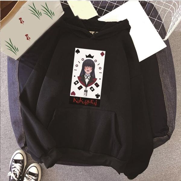 men's hoodies & sweatshirts japan anime kakegurui print men sweatshirt harajuku streetwear women top, Black
men's hoodies & sweatshirts japan anime kakegurui print men sweatshirt harajuku streetwear women top, Black