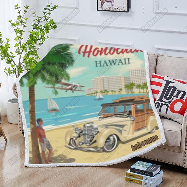 blankets hawaii vacation poster blanket vintage car throw summer kids bed picnic custom
blankets hawaii vacation poster blanket vintage car throw summer kids bed picnic custom