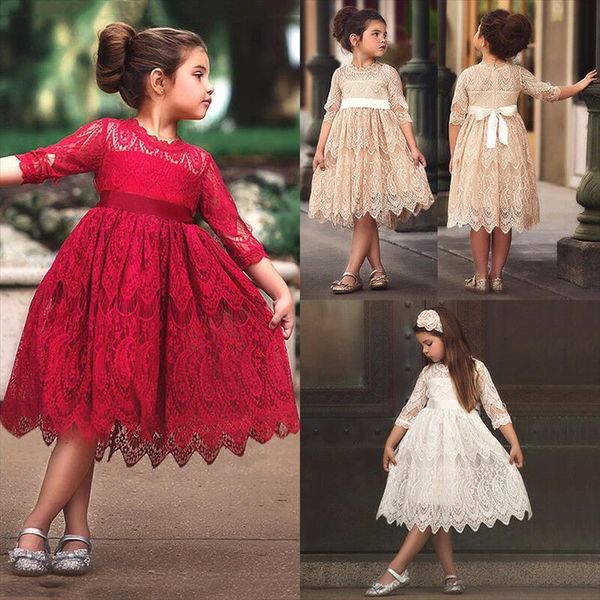 xmas lace toddler kids baby girl dresses flower bowknot wedding party princess, Red;yellow
xmas lace toddler kids baby girl dresses flower bowknot wedding party princess, Red;yellow
