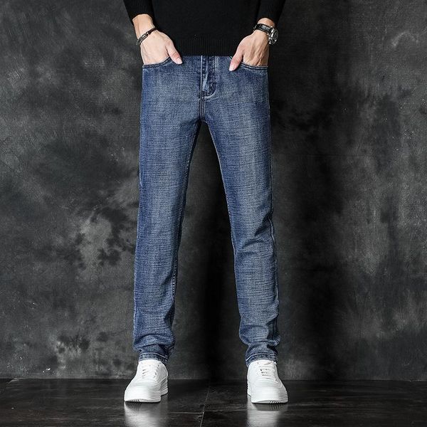 men's jeans autumn winter denim for men straight stretch regular man black blue classic vintage mens pant
men's jeans autumn winter denim for men straight stretch regular man black blue classic vintage mens pant