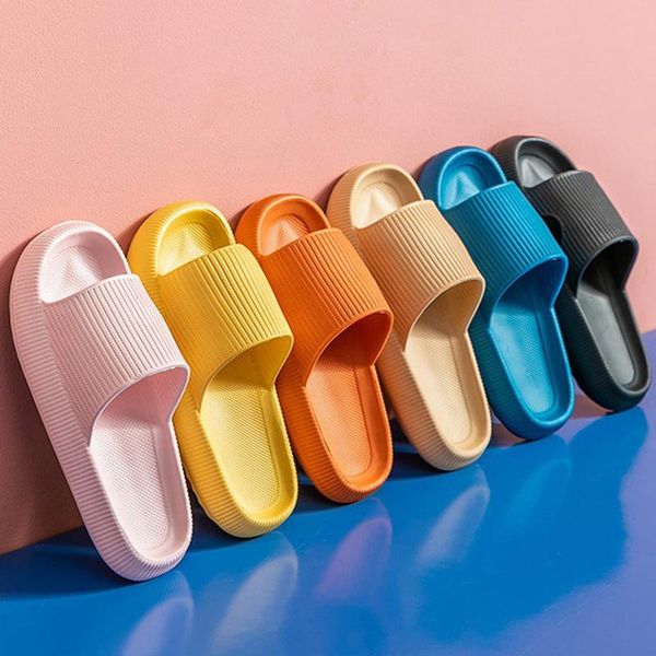slippers bathroom anti-slip couple slides summer women home indoor thick platform sandals men outdoor beach shoes soft sole flip flops, Black
slippers bathroom anti-slip couple slides summer women home indoor thick platform sandals men outdoor beach shoes soft sole flip flops, Black