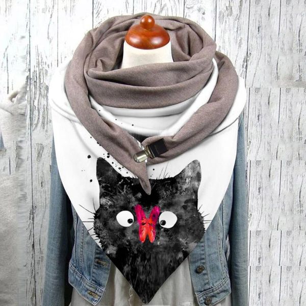 scarves mens womens two cute cats print funny cartoon universal autumn winter warm windproof cat prints double-layer buckle, Blue;gray
scarves mens womens two cute cats print funny cartoon universal autumn winter warm windproof cat prints double-layer buckle, Blue;gray