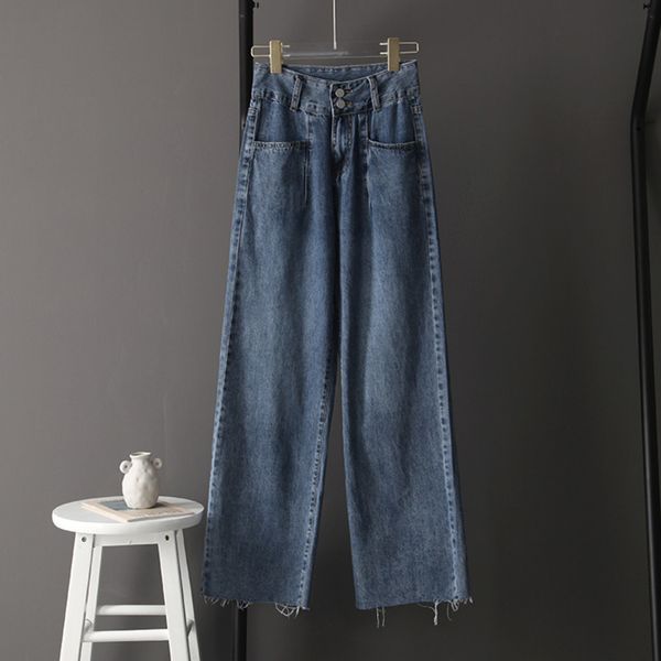 capris women with long legs brim high waist korean thin winter straight vintage solid blue denim ladies full pants, Black;white
capris women with long legs brim high waist korean thin winter straight vintage solid blue denim ladies full pants, Black;white