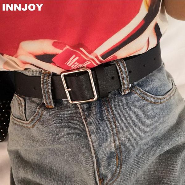 belts square buckle women belt simple vintage students waistband adjust fashion casual no-hole cummerbunds, Black;brown
belts square buckle women belt simple vintage students waistband adjust fashion casual no-hole cummerbunds, Black;brown