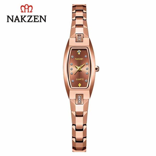 wristwatches nakzen 2021 luxury watch for women clock brand business wristwatch life waterproof montre femme quartz watches, Slivery;brown
wristwatches nakzen 2021 luxury watch for women clock brand business wristwatch life waterproof montre femme quartz watches, Slivery;brown