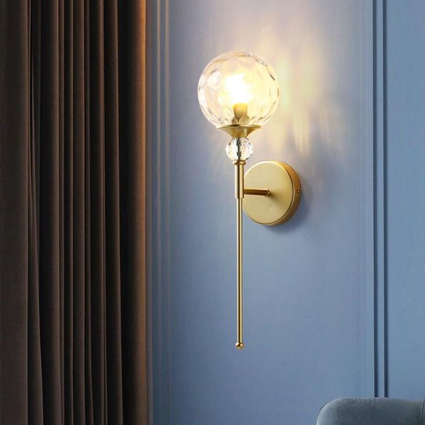 wall lamp (e27led bulb)glass sconce warm white light fixture for living room/bedroom/bathroom/bedside lamps
wall lamp (e27led bulb)glass sconce warm white light fixture for living room/bedroom/bathroom/bedside lamps