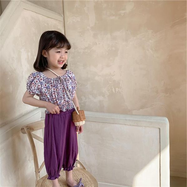 clothing sets 2021 summer girls sweet print flower shirt+pant 2pcs suit baby kids children set, White
clothing sets 2021 summer girls sweet print flower shirt+pant 2pcs suit baby kids children set, White