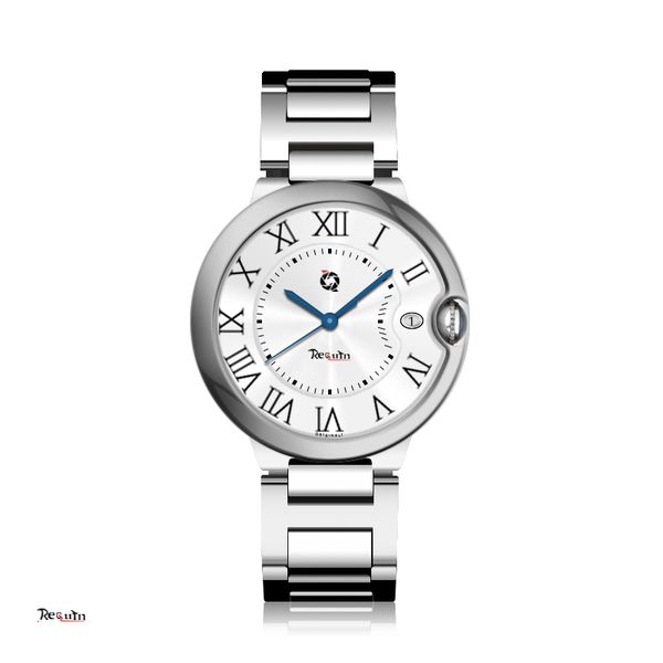 men's luxury automatic mechanical watch blue requin silver stainless steel case white two-hand dial wsbb sapphire waterproof balloon ca, Slivery;brown
men's luxury automatic mechanical watch blue requin silver stainless steel case white two-hand dial wsbb sapphire waterproof balloon ca, Slivery;brown