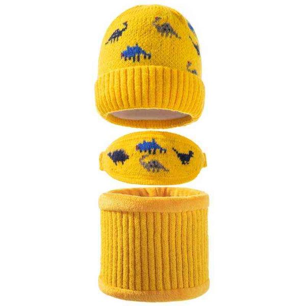 3pcs baby warm winter hat scarf face mask set knitted dinosaur jacquard beanie cap mouth cover kit for child, Blue;gray
3pcs baby warm winter hat scarf face mask set knitted dinosaur jacquard beanie cap mouth cover kit for child, Blue;gray