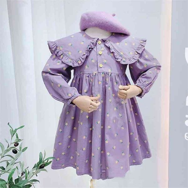 autumn girls dress children clothing baby kids country style floret pleated collar long sleeve princess for 210625, Red;yellow
autumn girls dress children clothing baby kids country style floret pleated collar long sleeve princess for 210625, Red;yellow
